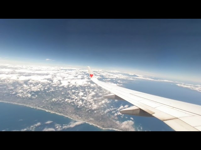 【VR180】飛行機からの富士山