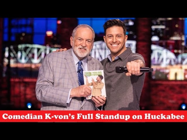 Comedian K-von Gets Standing Ovation on Mike Huckabee Show! (TBN)