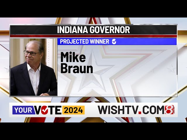 Watch live as Mike Braun give acceptance speech in Indiana governor's race