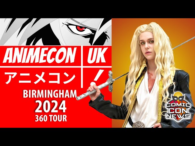 Animecon UK Birmingham 2024 - 360 Tour