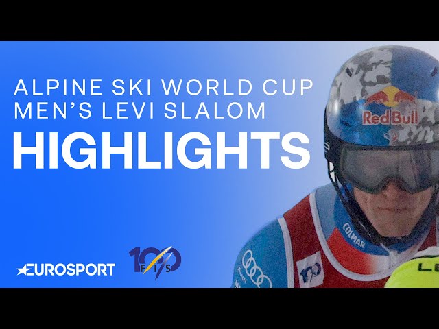 Clement Noel powers to Levi slalom victory 🏆 | FIS Alpine Ski World Cup 2024/25 Highlights