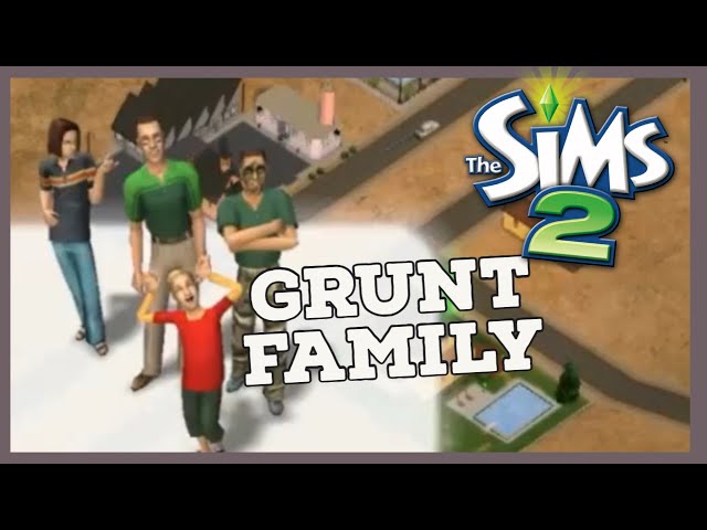 This Sims 2 Military Family Hates Aliens