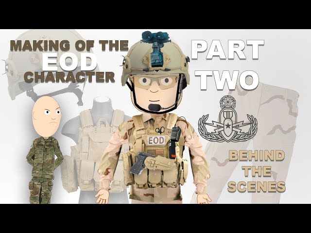 Navy EOD animated character tutorial! Part 2