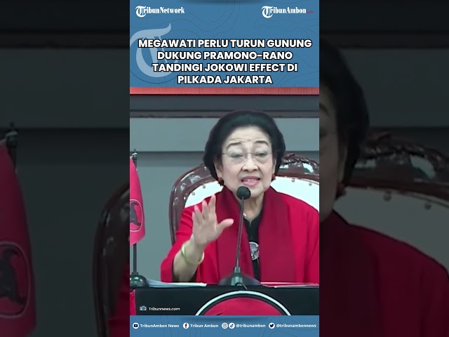 Megawati Perlu Turun Gunung Dukung Pramono Rano Tandingi Jokowi Effect di Pilkada Jakarta