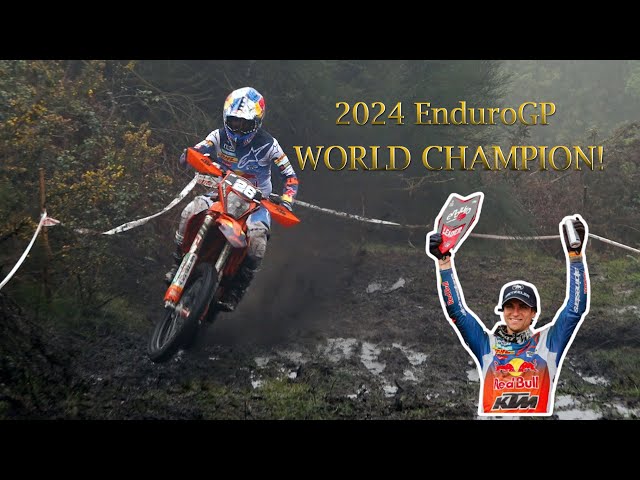 JOSEP GARCIA⚠️ 2024 EnduroGP WORLD CHAMPION!🏆