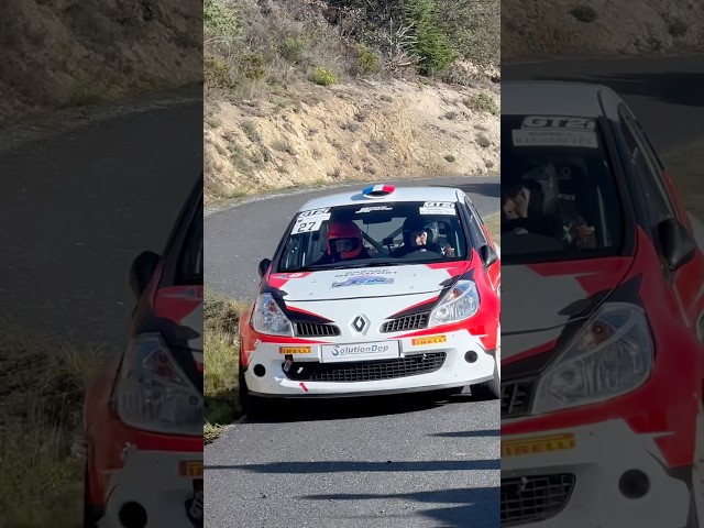 Renault Clio 3 RS Combasson David #crazy #automobile #crazyfast #wow #rally #fastracing #racing