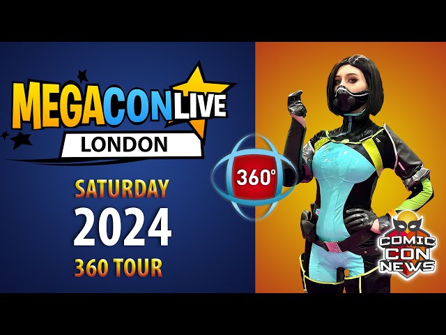 Megacon Live London 2024 Saturday 360 tour