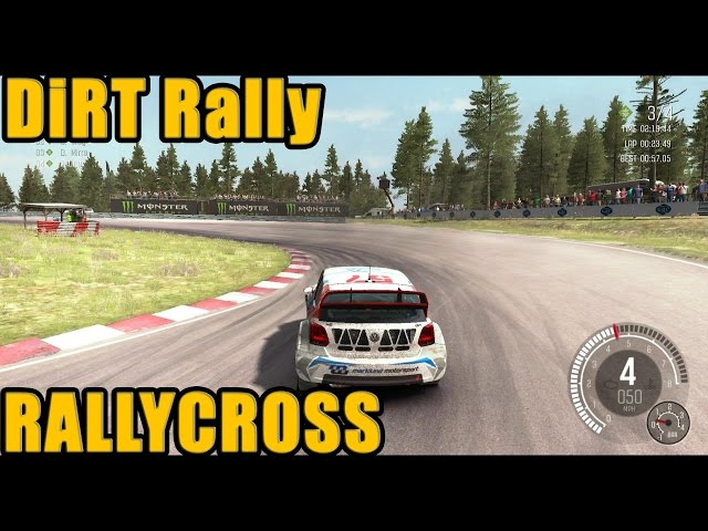 DiRT Rally -HÖLJES SWEDEN-POLO RALLYCROSS Gameplay (PC HD) [1080p]