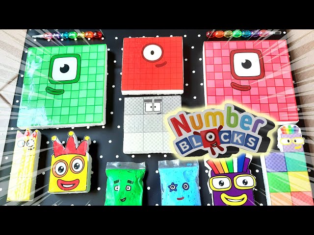 #1146 Unlocking BOX Numberblocks Hypnotic Numberblocks ASMR: Soft Whispers and Visual Stimuli 0-1146