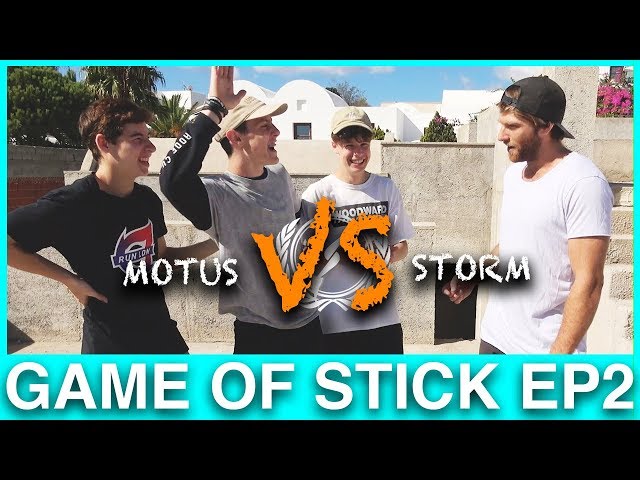 GAME OF STICK Ep2 - Motus VS Storm (Almost died... not even joking!)