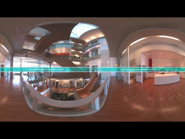 Waterloo 360 Tour - Institute for Quantum Computing