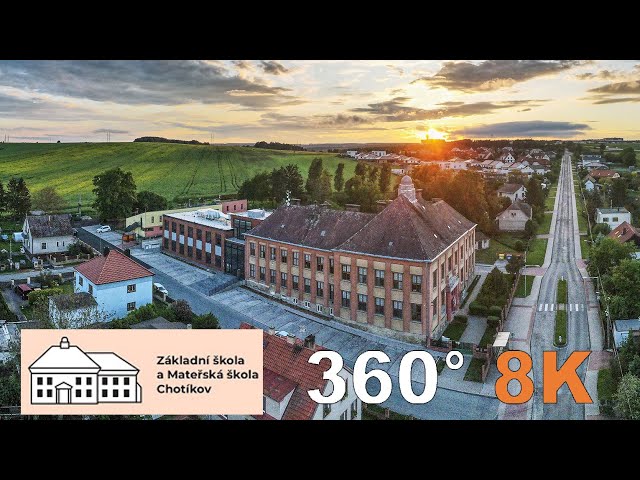 ZŠ a MŠ Chotíkov - VR 360, rozlišení 8K