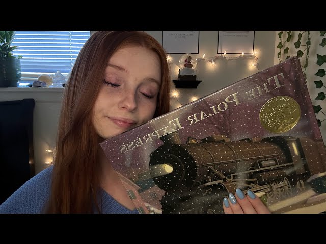 ASMR Whispered Storytelling | Reading The Polar Express ❅