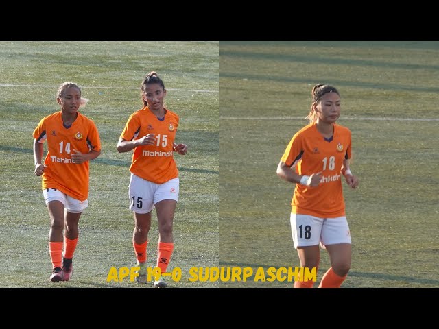 APF 19-0 Sudurpashchim Record Goals Highlights | ANFA Women's League | एपिएफ १९-० सुदूरपश्चिम