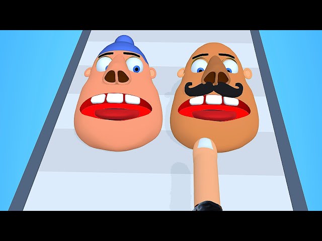 Cartoon Finger Runner 3D Funny Game Live 🔴 #shortfeed #trendinglive