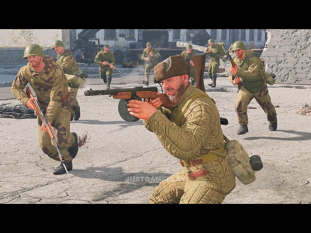 Enlisted: USSR BR5 Gameplay - Battle of Berlin | Guerrilla Warfare