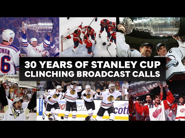 Stanley Cup Final celebrations of the last 30 years