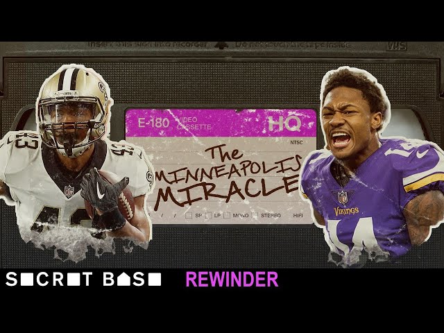 The Minneapolis Miracle deserves a deep rewind | Vikings-Saints 2017 Playoffs