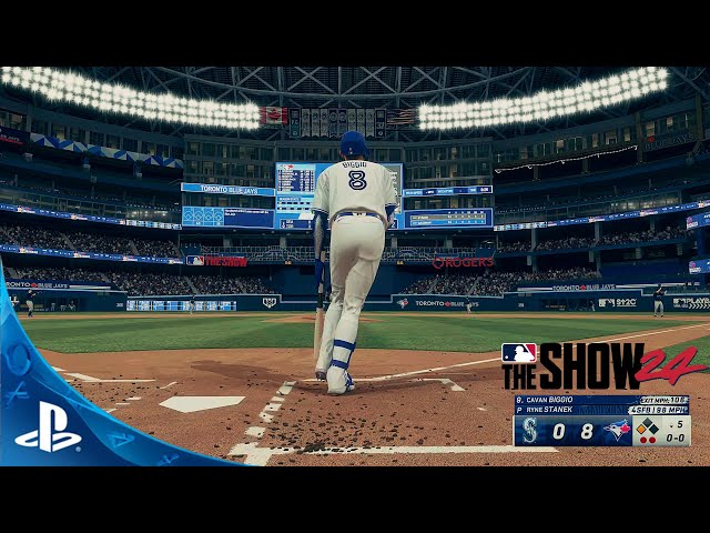 MLB The Show 24! - Toronto Blue Jays Vs Seattle Mariners Gameplay (PS5) 4K