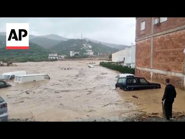 New storms and flooding hit Spain's southern Malaga province