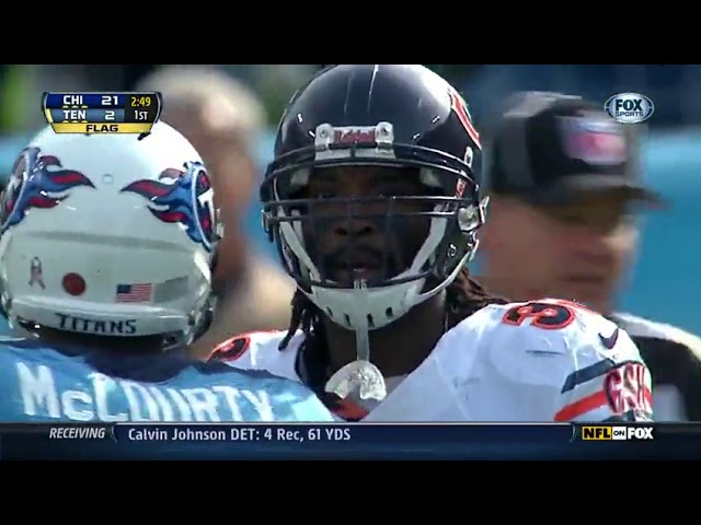 2012 - Bears @ Titans Week 9