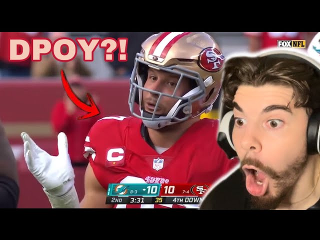 BEST D IN THE NFL?! 49ers vs Dolphins Week 13 Highlights REACTION!