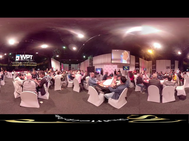 See the WPT King of the Stacks in 360 right in the middle of the action