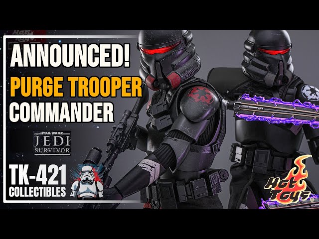 Hot Toys PURGE TROOPER COMMANDER Announced! Jedi Survivor - Reaction!