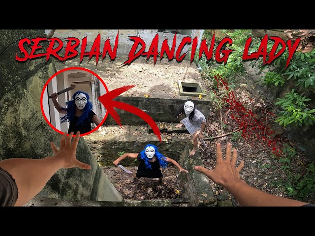 SERBIAN DANCING LADY REAL LIFE ESCAPE 16.0 | Horror Parkour Pov Short | Bubbles 3Run