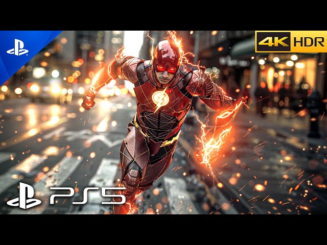 (PS5) EVIL FLASH Fight Scene | REALISTIC Immersive ULTRA Graphics Gameplay[4K 60FPSHDR]Suicide Squad