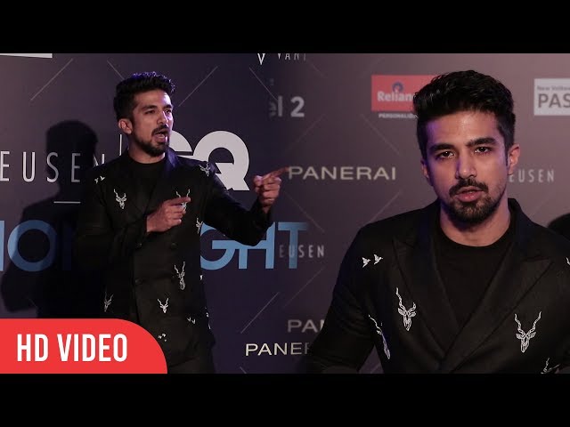 Race 3 Actor Saqib Saleem At GQ Fashion Nights 2017 | Van Heusen+GQ Fashion Nights 2017