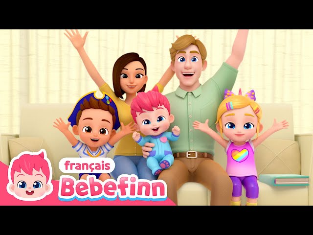 La Chanson de Famille | Chanter avec Bebefinn français👶Chansons pour Enfants