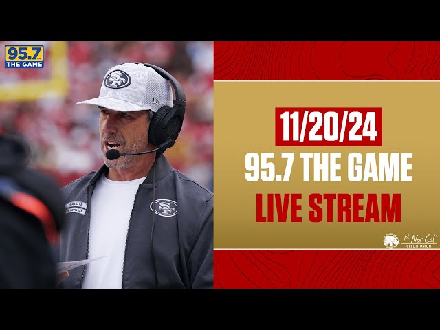 The Pressure Is HIGH On Kyle Shanahan | 95.7 The Game Live Stream