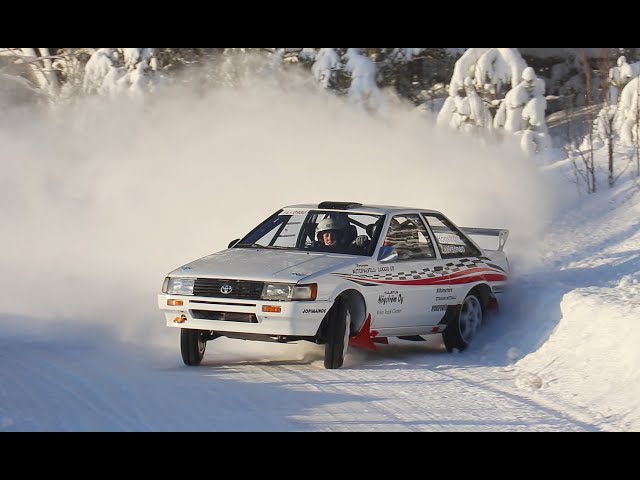 Toyota Rallying In Finland, Winter 2019