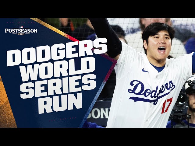 IT'S TIME FOR DODGER BASEBALL! Every Dodgers postseason highlight leading to the World Series!