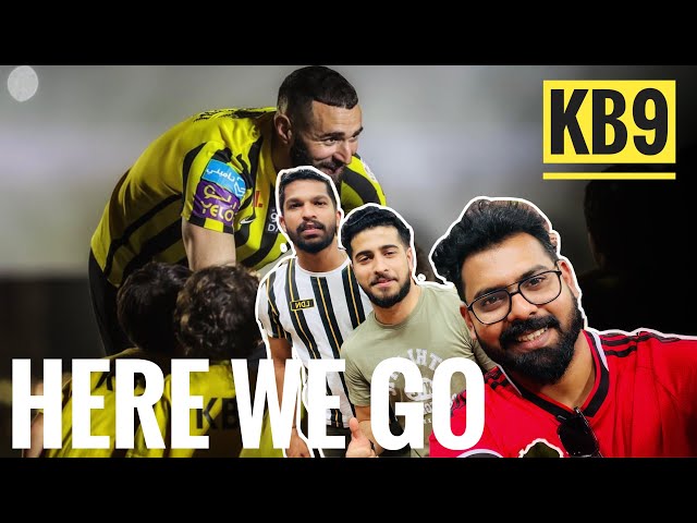 Seeing Benzema live | Karim Benzema presentation as Ittihad Player | حفل تقديم كريم بنزيما