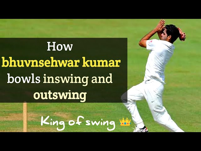 How Bhuvneshwar Kumar Bowls Perfect Inswing And Outswing balls🔥| swing bowling tips