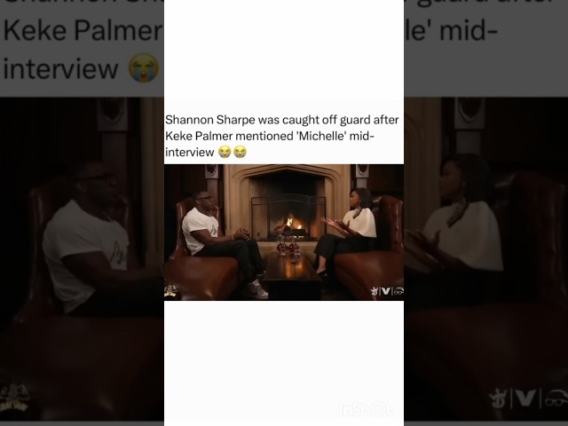 Keke Palmer mentioned Michelle during the Interview with Shannon Sharpe #kekepalmer #comedy #fyp