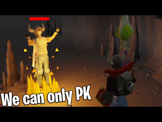 We go PKing in the wilderness... Then we FIGHT!