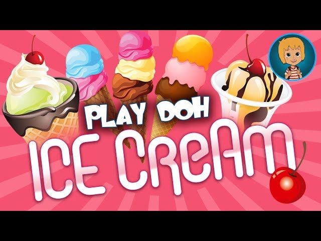 Play Doh ICE CREAM Maker (Massinha) And Frozen Princess Elsa & Anna NAILS Prom - Let's Play Together