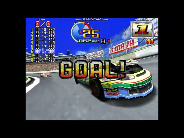 Daytona USA 2 Beginner Easy Car Reverse