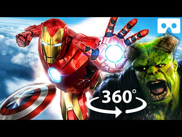 360° IRON MAN Saves You in VR! EVIL HULK Cutscene | Marvel Midnight Suns