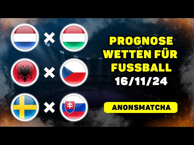 Sportwetten,  Fussball Tipps, Vorhersage & Wetten zum Niederlande - Ungarn, Schweden - Slowakei