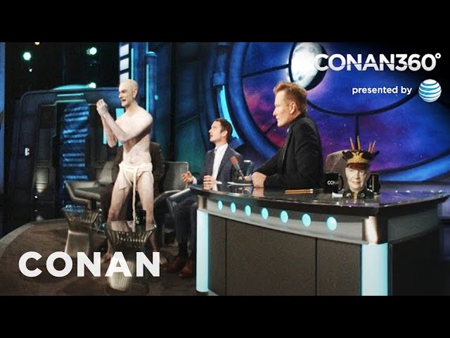 CONAN360: Elijah Wood Shows Off The One Ring | CONAN on TBS