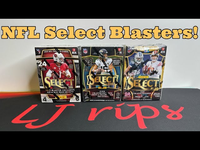 Three Years of NFL Select Blasters! Tons of rookies! Sweet Auto!