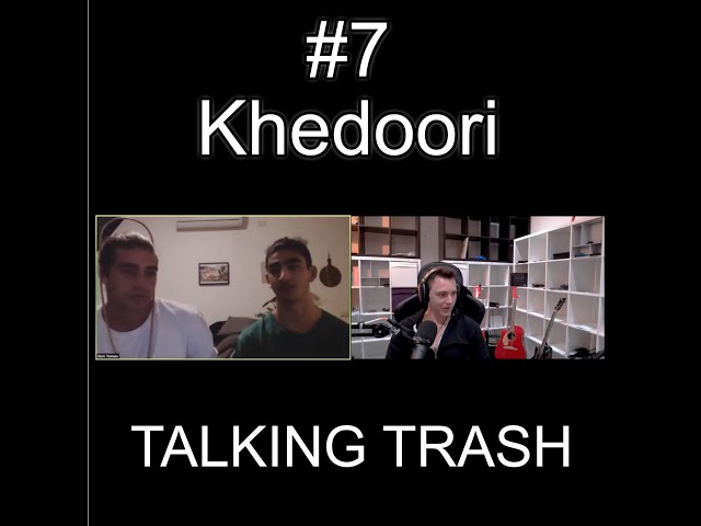 TALKING TRASH #7 with Jarran Zen and Dom Tomato AND KHEDOORI!