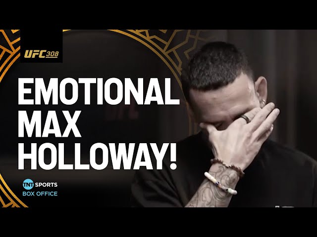 🔥 UFC 308 EXCLUSIVE: EMOTIONAL Max Holloway reflects on his biggest UFC moments 🥹