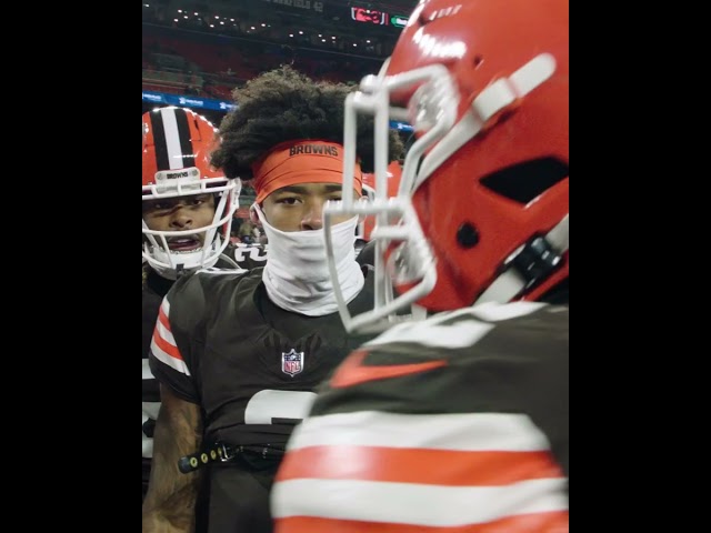 The Browns Pregame Huddle, let's get it.