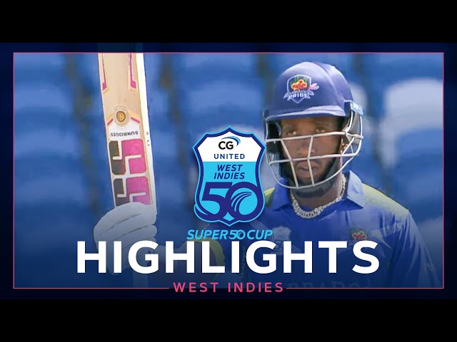 McCaskie Smashes 6 Sixes! | Trinidad and Tobago Red Force v Barbados Pride | CG United Super50 2024