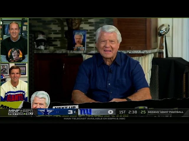 Jimmy Johnson tried to trade for Peyton Manning in the '98 NFL Draft | MNF with Peyton and Eli